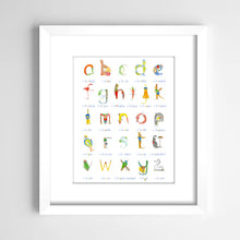 Alphabet - lower case - fine art prints and posters