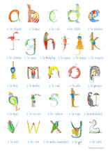 Alphabet - lower case - fine art prints and posters