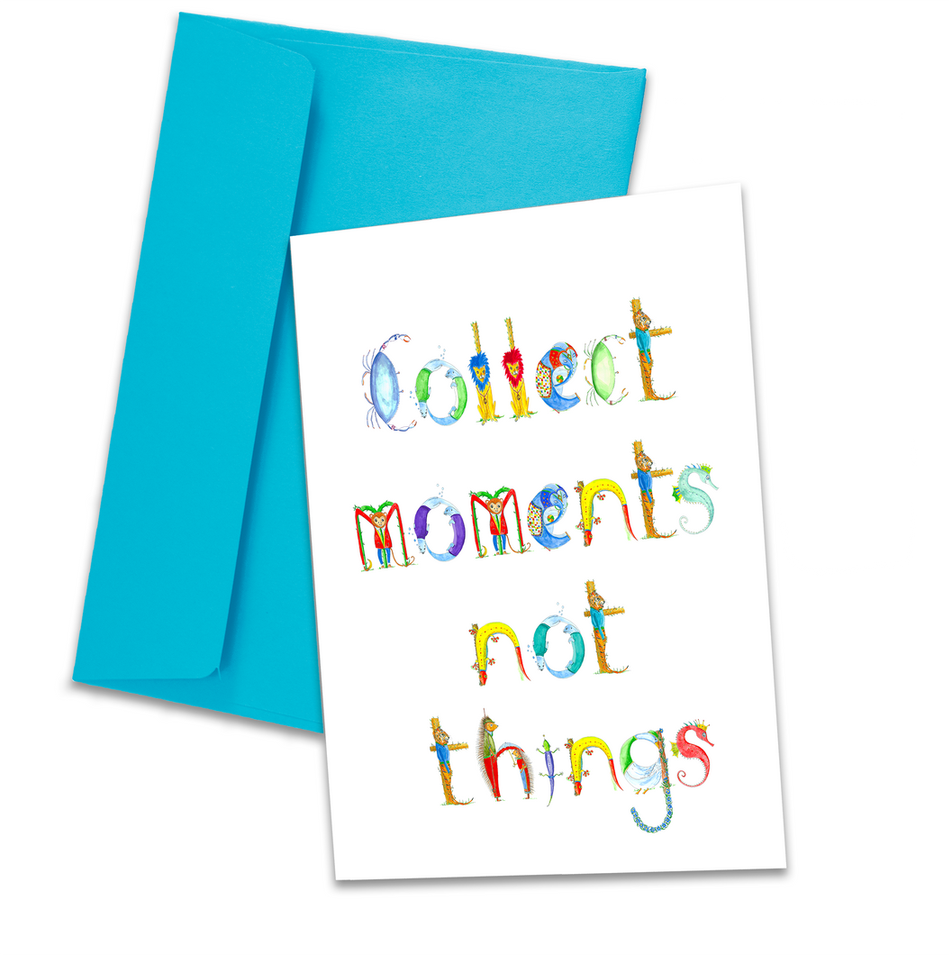 Collect moments not things cards