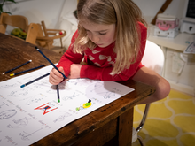 Colour-in Alphabet posters