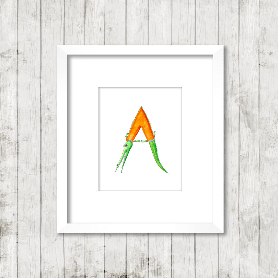 Single letter - fine art prints and originals