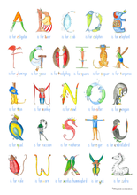 Alphabet - upper case - fine art prints and posters