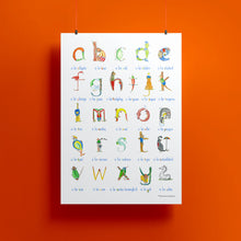Alphabet - lower case - fine art prints and posters