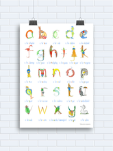 Alphabet - lower case - fine art prints and posters