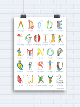 Alphabet - upper case - fine art prints and posters